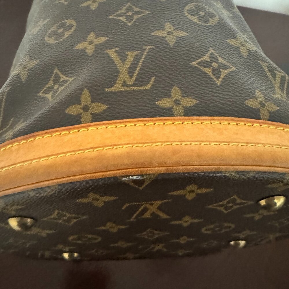 Louis Vuitton Monogram LV Petit Bucket Bag - Picture 7 of 11